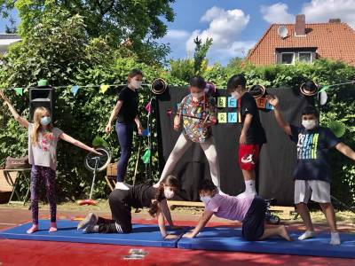 Zirkusprojekt StandArt 10./11.06.2021
