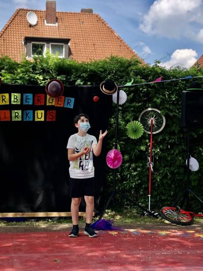 Zirkusprojekt StandArt 10./11.06.2021