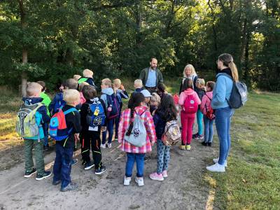 Besuch der Rollenden Waldschule 25.08.2021 - 