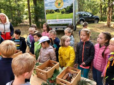 Besuch der Rollenden Waldschule 25.08.2021 - 