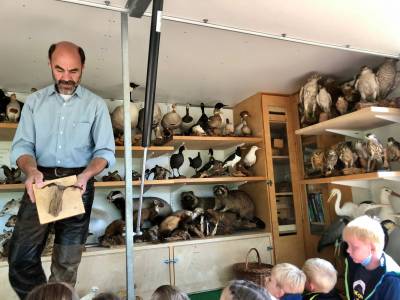 Besuch der Rollenden Waldschule 25.08.2021 - 