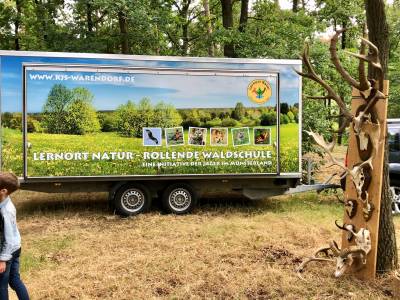 Besuch der Rollenden Waldschule 25.08.2021 - 