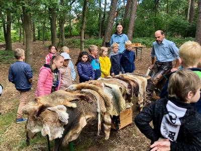 Besuch der Rollenden Waldschule 25.08.2021 - 