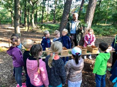 Besuch der Rollenden Waldschule 25.08.2021