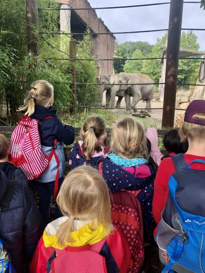 Schulausflug zum Allwetterzoo Münster 16.09.2021
