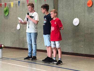 Abschied der ViertklässlerInnen 24.06.2022