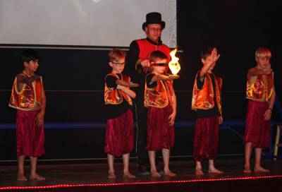 Zirkus Pompitz Projektwoche - Vorstellungen 3.2. und 4.2.2017
